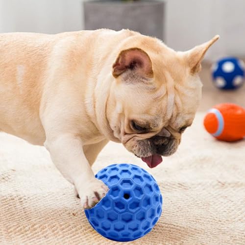 JOROBURO Gummi-Hundespielzeug, Kauball, Quietschendes Spielzeug, Hält den Mund, Gummiball, Niedliches, Hüpfendes Hunde-Quietschspielzeug, Weiches Latex-Gummi, Quietschendes Hundespielzeug JOROBURO Gummi-Hundespielzeug, Kauball, Quietschendes Spielzeug, Hält den Mund, Gummiball, Niedliches, Hüpfendes Hunde-Quietschspielzeug, Weiches Latex-Gummi, Quietschendes Hundespielzeug von JOROBURO