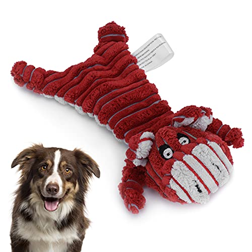 JOROBURO Haustier-Gesangsspielzeug, Cord-Welpen-Katzen-Beißtraining, Interaktives Spielzeug, Quietschendes Plüsch-Hundespielzeug, Kauendes Stimm-Hundezahnreinigungsspielzeug, Langlebiges, JOROBURO Haustier-Gesangsspielzeug, Cord-Welpen-Katzen-Beißtraining, Interaktives Spielzeug, Quietschendes Plüsch-Hundespielzeug, Kauendes Stimm-Hundezahnreinigungsspielzeug, Langlebiges, von JOROBURO
