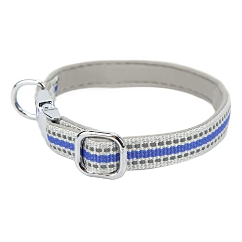 JOROBURO Hundehalsband, Reflektierendes, Personalisiertes Hundehalsband mit Schnellverschluss-Metallschnalle, Verstellbares, Robustes Haustierhalsband aus Weichem Nylon, Welpenhalsband von JOROBURO