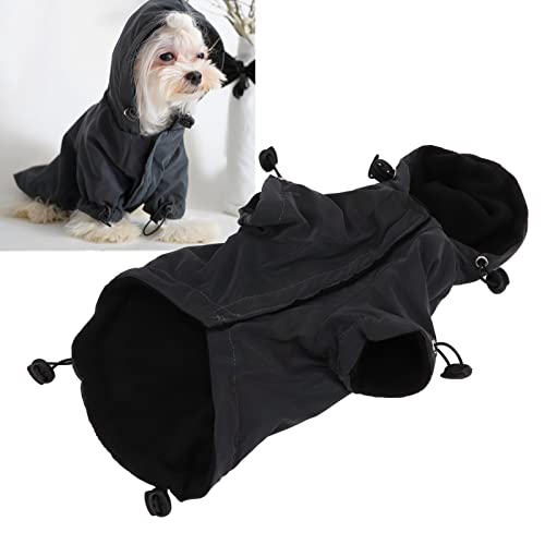 JOROBURO Hundejacke, Warmer, Reflektierender Hundemantel, Verstellbarer, Winddichter Hundemantel für Kaltes Wetter, Hunde-Wintermantel, Hunde-Schneejacken für Kleine, Mittelgroße und (S) von JOROBURO