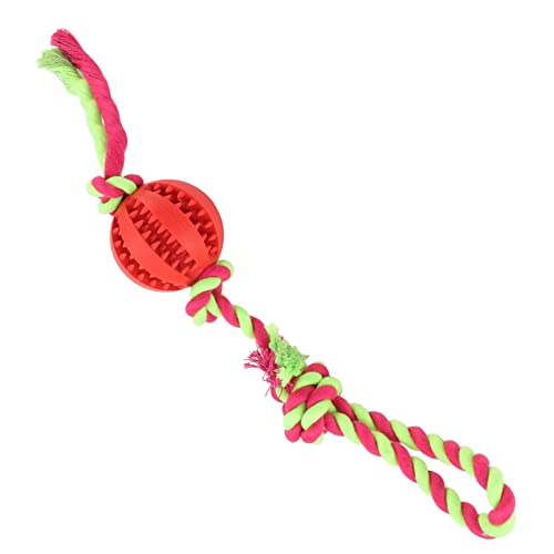 JOROBURO Hundeseil-Spielzeug, Gummi-Hunde-Puzzle, Beißspielzeug, Outdoor-Baumwollseil-Puzzlebälle, Hundetraining, Beißseil-Spielzeug, Interaktives Hunde-Kauspielzeug für Welpen, Kleine JOROBURO Hundeseil-Spielzeug, Gummi-Hunde-Puzzle, Beißspielzeug, Outdoor-Baumwollseil-Puzzlebälle, Hundetraining, Beißseil-Spielzeug, Interaktives Hunde-Kauspielzeug für Welpen, Kleine von JOROBURO