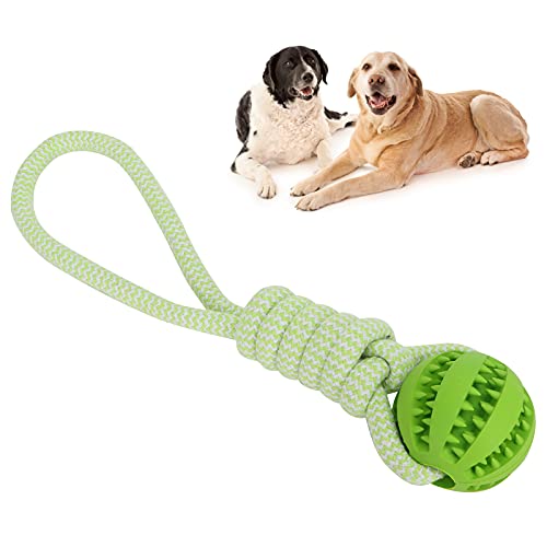 JOROBURO Hundeseilspielzeug, Baumwollseil, Puzzle, Welpenspielzeug, Gummi, Hundetrainingsspielzeug, Ball mit Griff, Hundeleckage, Sauberes Zahnen, Kauspielzeug für Kleine, Mittelgroße und JOROBURO Hundeseilspielzeug, Baumwollseil, Puzzle, Welpenspielzeug, Gummi, Hundetrainingsspielzeug, Ball mit Griff, Hundeleckage, Sauberes Zahnen, Kauspielzeug für Kleine, Mittelgroße und von JOROBURO