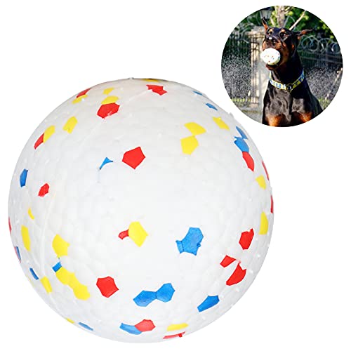 JOROBURO Hundespielzeug-Ball, Interaktives Apportier-Hundeball-Spielzeug, Outdoor-Sport, Hunde-Hüpfbälle, Quietsch-Gesangsball, Hundetraining, Zahnreinigungsspielzeug für Mittelgroße und JOROBURO Hundespielzeug-Ball, Interaktives Apportier-Hundeball-Spielzeug, Outdoor-Sport, Hunde-Hüpfbälle, Quietsch-Gesangsball, Hundetraining, Zahnreinigungsspielzeug für Mittelgroße und von JOROBURO