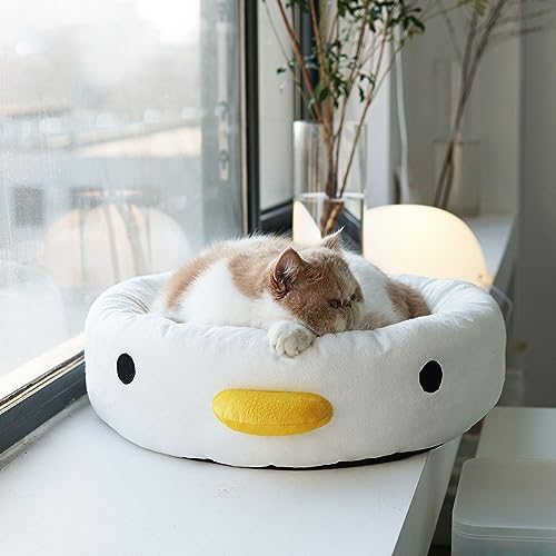 JOROBURO Katzenbett, Winter, Weich, Verdickt, Gemütlich, Warm, Abnehmbarer Kükenförmiger Haustierkorb, Gemütliche Kitty-Teddy-Zwinger, Modernes, Weiches Plüsch, (Hühnerhaustiernest (außer JOROBURO Katzenbett, Winter, Weich, Verdickt, Gemütlich, Warm, Abnehmbarer Kükenförmiger Haustierkorb, Gemütliche Kitty-Teddy-Zwinger, Modernes, Weiches Plüsch, (Hühnerhaustiernest (außer von JOROBURO