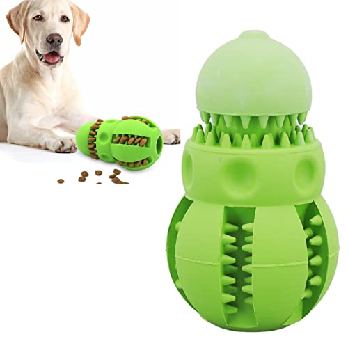 JOROBURO Leckerli-Spender-Spielzeug für Hunde, Interaktives Mehrzweck-Hunde-Puzzlespielzeug, Automatisches Haustier-Langsamfütterungs-Leckereiball-Hundezahnreinigungsspielzeug für Kleine, von JOROBURO