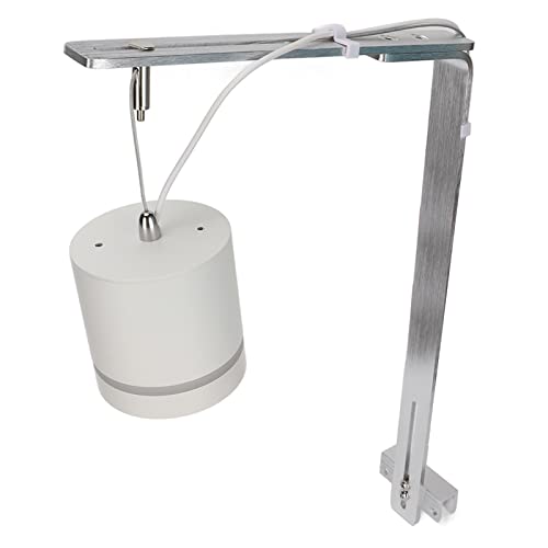 JOROBURO Tankhalterung, Aquarium-Lichthalterung, Aquarium-Zylinder, COB-Aluminiumlegierung, Vollspektrum-Tropfenlichthalter, Aquarium-Lichthalter für Reptilien-Terrarium (Silber) von JOROBURO