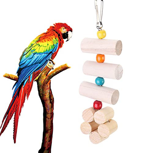 JOROBURO Vogel-Kauspielzeug, Blumenförmige Papageien, Bissfestes Spielzeug, Vogel-Hängespielzeug aus Holz mit Bunten Perlen, Vogelkäfig-Dekoration für Nymphensittiche, Sittiche, JOROBURO Vogel-Kauspielzeug, Blumenförmige Papageien, Bissfestes Spielzeug, Vogel-Hängespielzeug aus Holz mit Bunten Perlen, Vogelkäfig-Dekoration für Nymphensittiche, Sittiche, von JOROBURO