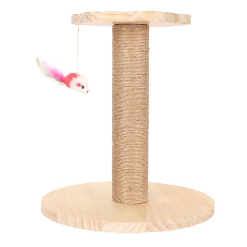 Katzenkratzbaum, Krallenschleifen, Abriebfest, Sicher, Stabil, Sisal-Kratzbaum für Kätzchen mit Interaktivem Spielzeug, Katzen-Klettergerüst, Sisal-Kratzbäume, Bäume für Katzen Katzenkratzbaum, Krallenschleifen, Abriebfest, Sicher, Stabil, Sisal-Kratzbaum für Kätzchen mit Interaktivem Spielzeug, Katzen-Klettergerüst, Sisal-Kratzbäume, Bäume für Katzen von JOROBURO