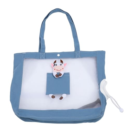 Katzentrage-Handtasche, Atmungsaktives Mesh-Canvas, Robust, Weich, Bequem, für Reisen, Haustiertasche, Geldbörse, Weiche Katzen-Reisetrage, Haustierzubehör, Schultertasche für Katzentrage-Handtasche, Atmungsaktives Mesh-Canvas, Robust, Weich, Bequem, für Reisen, Haustiertasche, Geldbörse, Weiche Katzen-Reisetrage, Haustierzubehör, Schultertasche für von JOROBURO