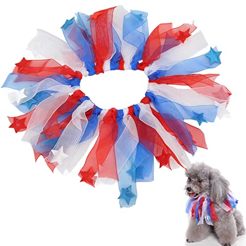 Weihnachts-Hundehalsband, Weihnachts-Haustierhalsband-Ornamente, Buntes Halsband, Feiertagskleid, Haustierkostüm, Bandana-Schal für Haustierkatzen und Hunde (L) von JOROBURO