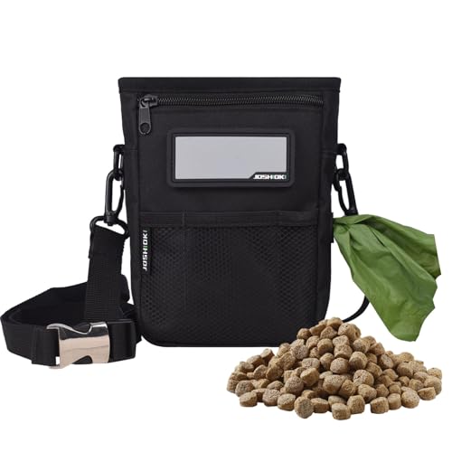 JOSHIOKI Leckerlibeutel für Hunde, Hundetrainingstasche, Leckerlibeutel für Haustier-Training, Leckerlibeutel, Kotbeutelspender, Snack-Behälter, Multi-Taschen-Design mit einem beschreibbaren JOSHIOKI Leckerlibeutel für Hunde, Hundetrainingstasche, Leckerlibeutel für Haustier-Training, Leckerlibeutel, Kotbeutelspender, Snack-Behälter, Multi-Taschen-Design mit einem beschreibbaren von JOSHIOKI