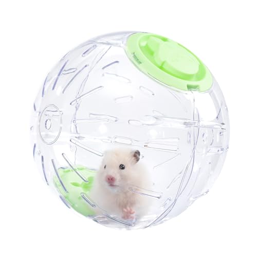 5,9 Zoll Hamsterball Laufball Spielzeug Transparent Atmungsaktiv Förderung Übung Gesundheit Reduzieren Stress Leicht zu Reinigen Hamster Zubehör für Syrischer Zwerghamster Rennmäuse Mäuse Kleine 5,9 Zoll Hamsterball Laufball Spielzeug Transparent Atmungsaktiv Förderung Übung Gesundheit Reduzieren Stress Leicht zu Reinigen Hamster Zubehör für Syrischer Zwerghamster Rennmäuse Mäuse Kleine von JOUSONTY