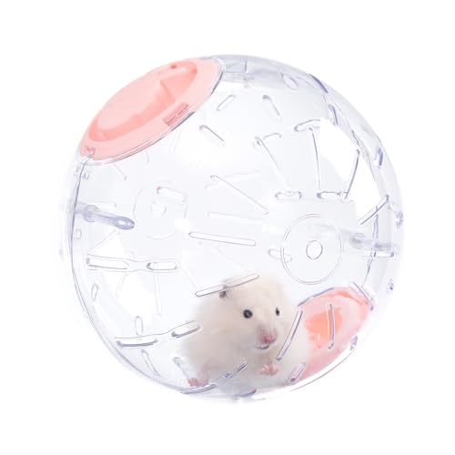 5,9 Zoll Hamsterball Laufball Spielzeug Transparent Atmungsaktiv Förderung Übung Gesundheit Reduzieren Stress Leicht zu Reinigen Hamster Zubehör für Syrischer Zwerghamster Rennmäuse Mäuse Kleine 5,9 Zoll Hamsterball Laufball Spielzeug Transparent Atmungsaktiv Förderung Übung Gesundheit Reduzieren Stress Leicht zu Reinigen Hamster Zubehör für Syrischer Zwerghamster Rennmäuse Mäuse Kleine von JOUSONTY