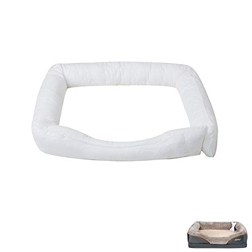 JOYELF Orthopädisches Memory-Foam-Hundebett, -Füllung, Nackenrolle, Füllkissen â€“ GröÃŸe L von JOYELF