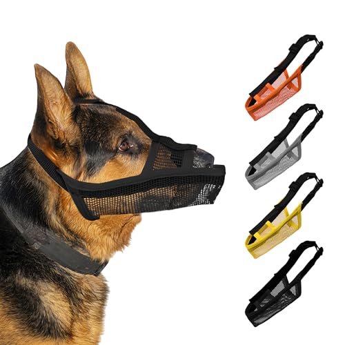 JOYPAWS Weicher Maulkorb für kleine, mittelgroße und große Hunde, lange Schnauze, atmungsaktiv, luftdurchlässig, trinkbar, Haustier-Maulkorb gegen Beißen, Kauen mit verstellbaren Riemen, Anti-Bellen JOYPAWS Weicher Maulkorb für kleine, mittelgroße und große Hunde, lange Schnauze, atmungsaktiv, luftdurchlässig, trinkbar, Haustier-Maulkorb gegen Beißen, Kauen mit verstellbaren Riemen, Anti-Bellen von JOYPAWS