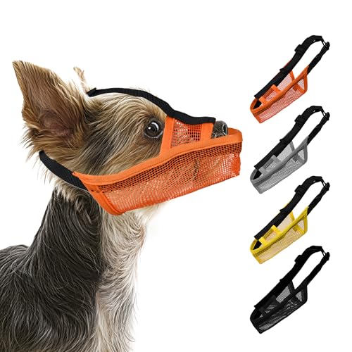 JOYPAWS Weicher Maulkorb für kleine, mittelgroße und große Hunde, lange Schnauze, atmungsaktiv, luftdurchlässig, trinkbar, Haustiermaulkorb gegen Beißen, Kauen mit verstellbaren Riemen, Anti-Bellen JOYPAWS Weicher Maulkorb für kleine, mittelgroße und große Hunde, lange Schnauze, atmungsaktiv, luftdurchlässig, trinkbar, Haustiermaulkorb gegen Beißen, Kauen mit verstellbaren Riemen, Anti-Bellen von JOYPAWS