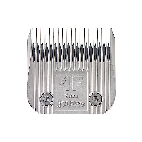 JOYZZE Raptor/Falcon Series A Klinge – Professionelle Fellpflegeklinge für Hunde, abnehmbare Ersatzklingen – Edelstahl, beschichtete Keramik (A-Serie 4F) von JOYZZE