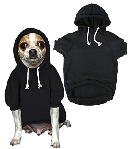 Blank Dog Sweatshirt Pet Hoodie for Puppy Small Dogs Doggie Clothes S von JPB