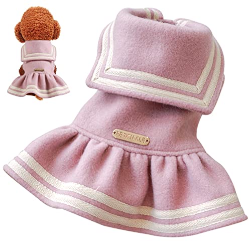 3 Pcs Haustier Prinzessin Kleid - Haustier Kleid Prinzessin Rock | Warme Kleidung Haustier Kleid für Kleine Hunde Katzen, Kleidung Outfits Katze Rock Mantel Kleidung für Jpsdows von JPSDOWS