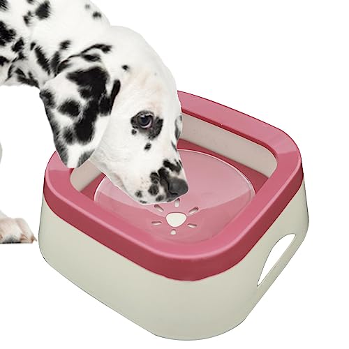 Auslaufsicherer Wassernapf für Haustiere, Slow Water Feeder Bowl, Spritzwassergeschütztes Futterzubehör für Hunde, Katzen und andere Kleintiere Jpsdows von JPSDOWS