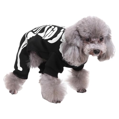 Halloween Skelett-Kostüme für Haustiere – Lustige Kleidung für kleine mittelgroße Hunde, Kleidung Apparel für Welpen Thematische Ereignisse Fotografie Rollen Halloween Skelett-Kostüme für Haustiere – Lustige Kleidung für kleine mittelgroße Hunde, Kleidung Apparel für Welpen Thematische Ereignisse Fotografie Rollen von JPSDOWS
