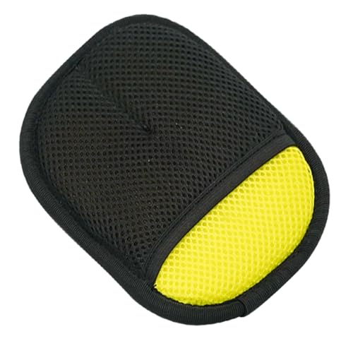 JPSDOWS Handschuh für Katzenbürste, doppelseitig, für Haustierbetten, Massage-Handschuhe, hautfreundlich, effizient, wiederverwendbar von JPSDOWS