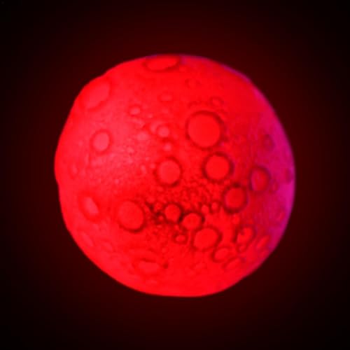 JPSDOWS Rolling Ball Hundespielzeug, interaktiver Hundespielzeugball,Hüpfende Hunde, leuchtende Bälle, blinkend | Elastische Anreicherung mit Mondmuster, leuchtendes Haustierzubehör, Mundpflege für JPSDOWS Rolling Ball Hundespielzeug, interaktiver Hundespielzeugball,Hüpfende Hunde, leuchtende Bälle, blinkend | Elastische Anreicherung mit Mondmuster, leuchtendes Haustierzubehör, Mundpflege für von JPSDOWS