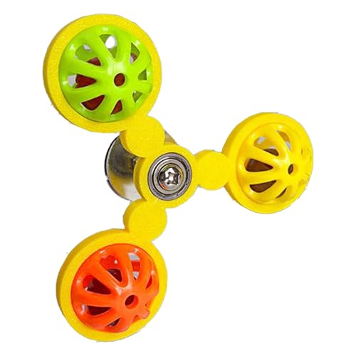 JPSDOWS Vogelspielzeug Für Papageien,Bunte Glockenkugel Für Wellensittiche - Haustier Training Spielzeug Käfigzubehör Für Nymphensittich Sittich Ara Bewegung Spiel Beschäftigung Unterhaltung JPSDOWS Vogelspielzeug Für Papageien,Bunte Glockenkugel Für Wellensittiche - Haustier Training Spielzeug Käfigzubehör Für Nymphensittich Sittich Ara Bewegung Spiel Beschäftigung Unterhaltung von JPSDOWS