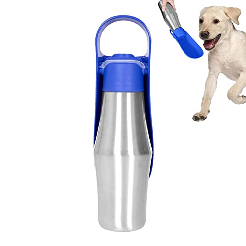 JPSDOWS Wasserflasche für Reisehunde, Reiseflasche für Hunde mit großer Kapazität | bequeme tragbare Wasserflasche für Spaziergänge, Outdoor-Aktivitäten, Reisen, Camping von JPSDOWS