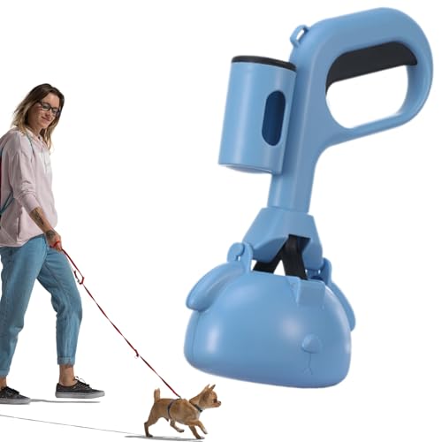 Kotsammler für Hunde | Bruchsichere Schaufel mit Beuteln, für Haustiere zur Reinigung von Garten, Ställen, Kaninchen, Training, Welpen und Parks Kotsammler für Hunde | Bruchsichere Schaufel mit Beuteln, für Haustiere zur Reinigung von Garten, Ställen, Kaninchen, Training, Welpen und Parks von JPSDOWS