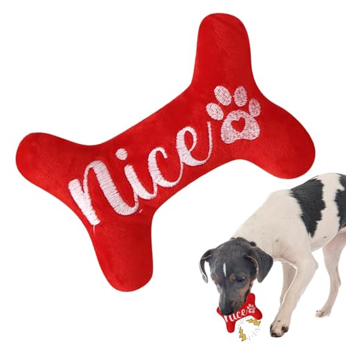 Weihnachtsspielzeug für quietschende Hunde, Kauspielzeug für Welpen, Weihnachtsspielzeug für Hunde für aggressive Kauer - Interaktives Spielzeug für Haustiere, bissfest Weihnachtsspielzeug für quietschende Hunde, Kauspielzeug für Welpen, Weihnachtsspielzeug für Hunde für aggressive Kauer - Interaktives Spielzeug für Haustiere, bissfest von JPSDOWS