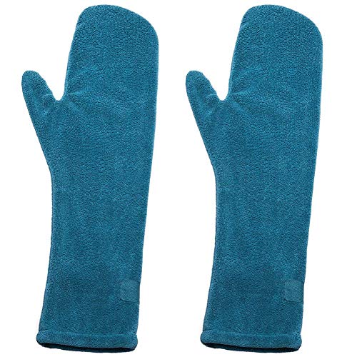 JPYH Haustierpflegehandschuhe, Haustier-Putztuch-Handschuh, extrem saugfähiges Mikrofasermaterial, Universal Microfaser Reinigungshandschuh, für empfindliche Oberflächen von JPYH