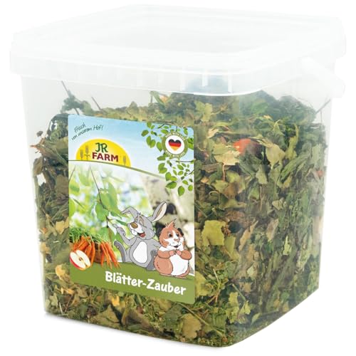 JR Farm Blätter-Zauber 410 g im Eimer (Kräuter für Zwergkaninchen und Nager, Ergänzungsfuttermittel) JR Farm Blätter-Zauber 410 g im Eimer (Kräuter für Zwergkaninchen und Nager, Ergänzungsfuttermittel) von JR FARM GmbH