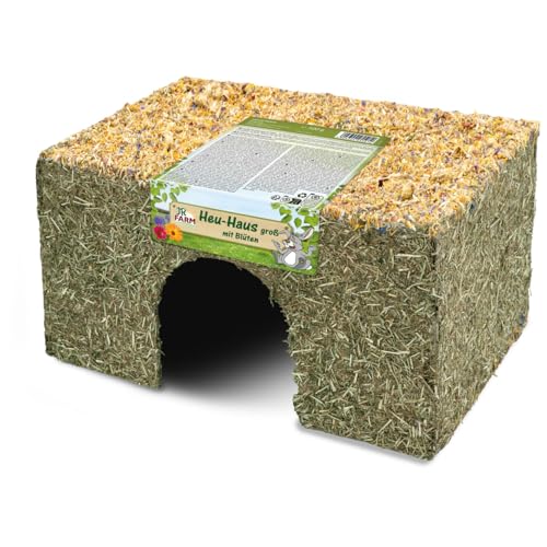 JR Farm Heu-Haus Blüte groß 500 g von JR FARM GmbH