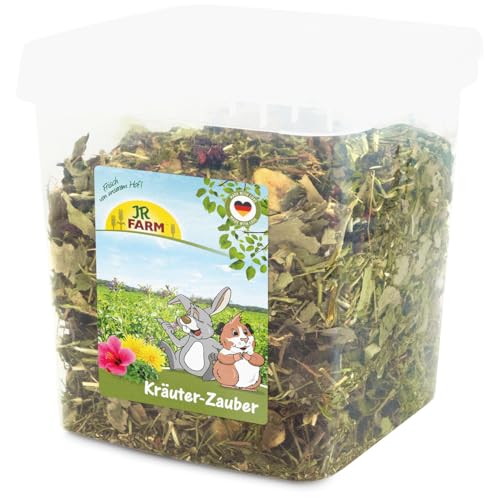 JR Farm Kräuter-Zauber 450 g im Eimer (Kräuter für Zwergkaninchen und Nager, Ergänzungsfuttermittel) von JR FARM GmbH