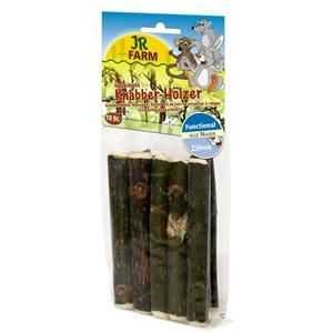 8 x JR Farm Knabber-Hölzer Haselnuss 10 Stück von JR Farm