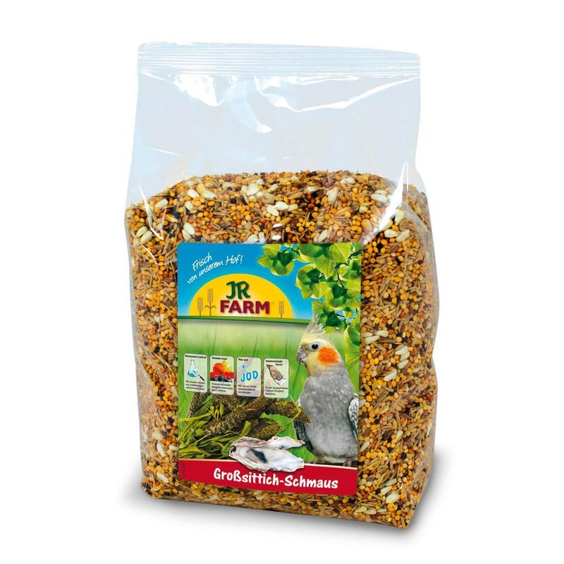 JR Birds Gro�sittich-Schmaus - 1 kg (5,09 € pro 1 kg) von JR Farm