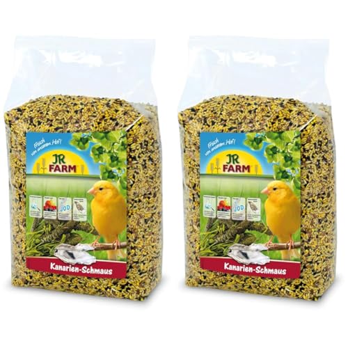 JR FARM Birds Kanarien-Schmaus 1 kg (Packung mit 2) von JR Farm