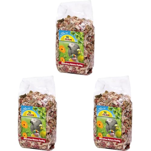 JR FARM Birds Überstreu Nature-Feeling 500 g (Packung mit 3) von JR Farm