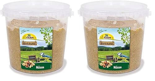 JR FARM Garden Bark-Butter Nüsse 2kg (Packung mit 2) von JR Farm