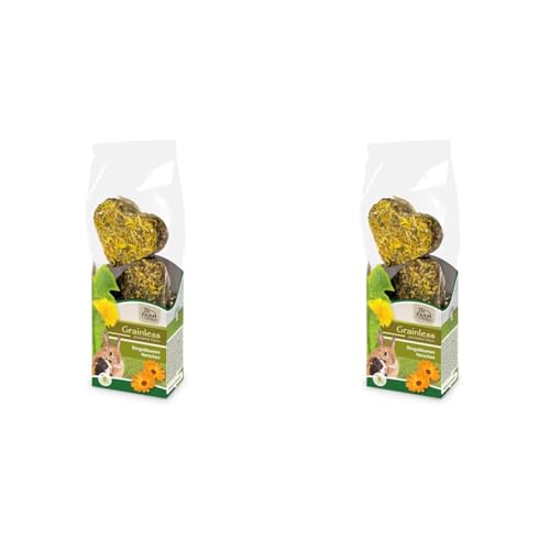 JR FARM Grainless Ringelblumen Herzchen 7 Stück : 105 g (Packung mit 2) von JR Farm