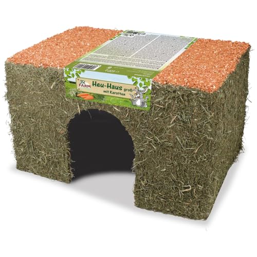 JR FARM Heu-Haus Karotte groß 600 g von JR Farm