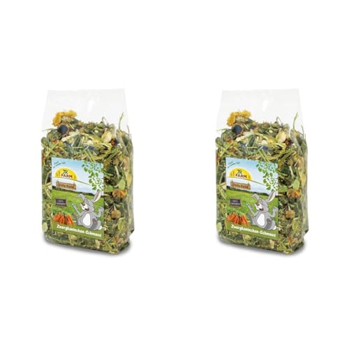 JR FARM Zwergkaninchen-Schmaus 1,2 kg (Packung mit 2) von JR Farm