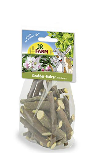 JR FARM Knabber-Hölzer Apfelbaum 100 g von JR Farm