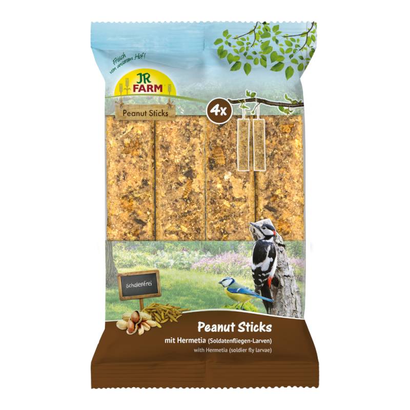JR Farm 4x Peanut Sticks Schalenfrei 640 g - mit Hermetia JR Farm 4x Peanut Sticks Schalenfrei 640 g - mit Hermetia von JR Farm
