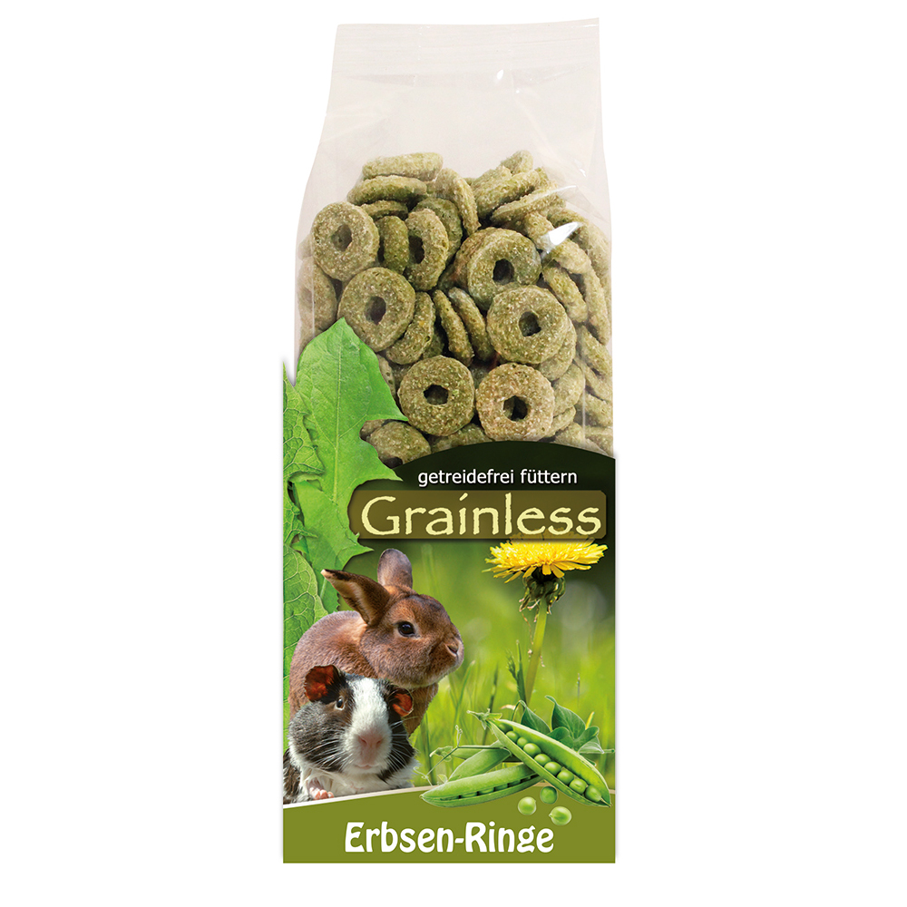 JR Farm Grainless Erbsen-Ringe  - 500 g von JR Farm