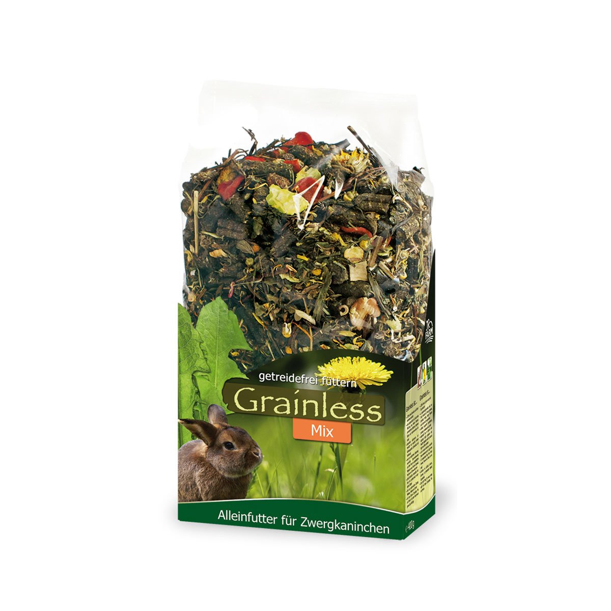 JR Farm Grainless Mix Zwergkaninchen 650g JR Farm Grainless Mix Zwergkaninchen 650g von JR Farm