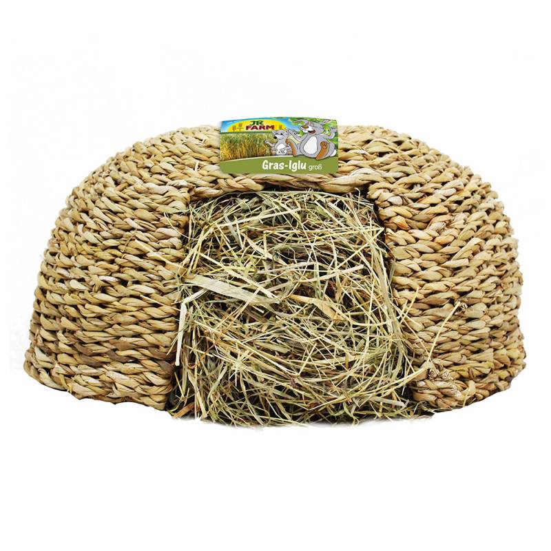 JR Farm Gras-Iglu - 2 x 470 g (groß, 30 x 30 x 25 cm) von JR Farm