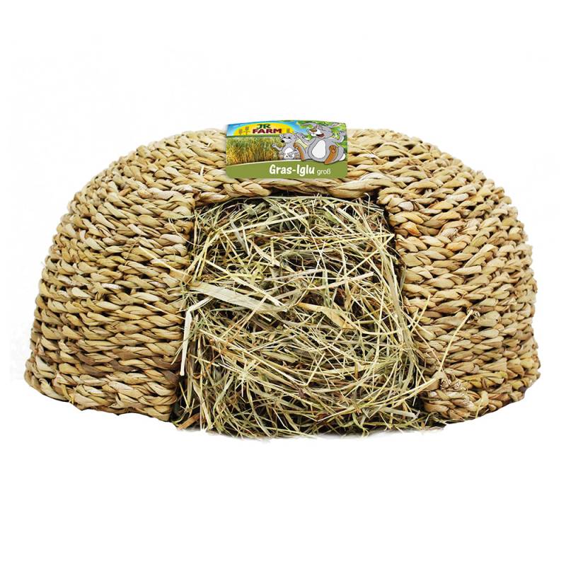 JR Farm Gras-Iglu - 470 g (groß, 30 x 30 x 25 cm) von JR Farm