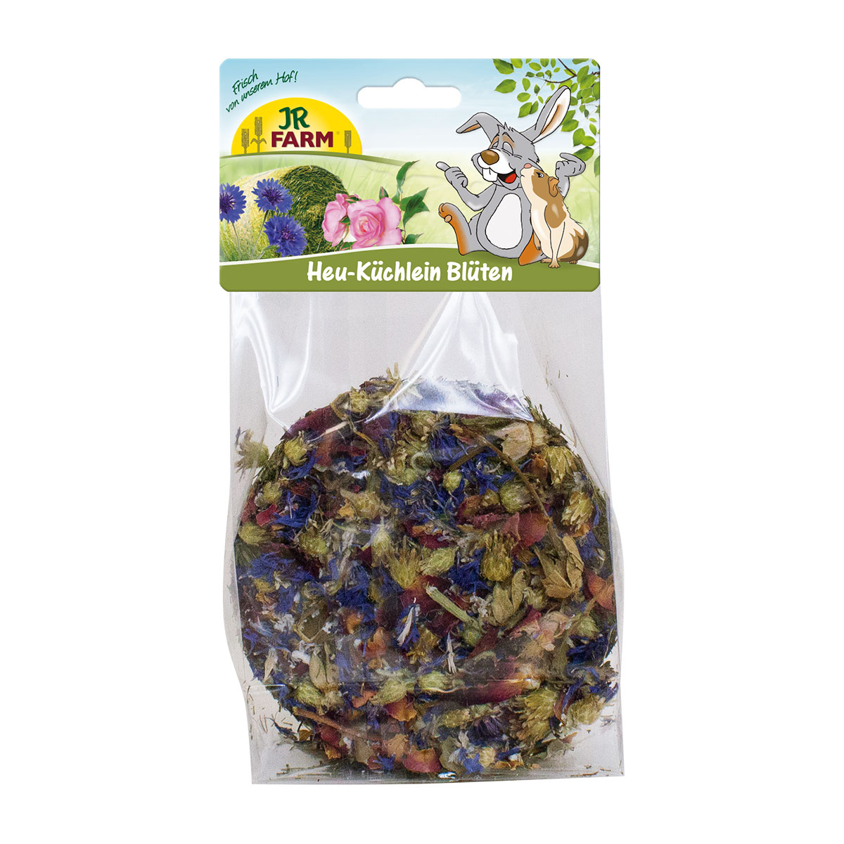 JR Farm Heu-Küchlein Blüten 5x75g von JR Farm